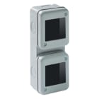 ELETTROCANALI - ETNECL4610A4V CONTENITORE PARETE MYLIFE IP40 4MOD.VERT