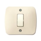 ELETTROCANALI - ETNECLPR651F PLACCA AUTOPORTANTE 1 MODULO AVORIO