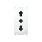 ELETTROCANALI SRL - ETNECMV6045 PRESA ITA.BIV.SIC.MIVIDA 2P+T10/16A BI.