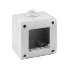ELETTROCANALI - ETNECSE60402 CONTENITORE PARETE EASY IP40 2MOD.