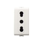 ELETTROCANALI - ETNECSE8080 PRESA ITA.BIV.SIC.EASY 2P+T10/16A BI.