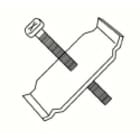 FANTINI COSMI SPA - FANECVK3 KIT 3 FISSAGGIO ECVX