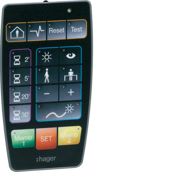 HAGER - HAGEE807 TELECOMANDO IR INST. X RILEVATORI INT.