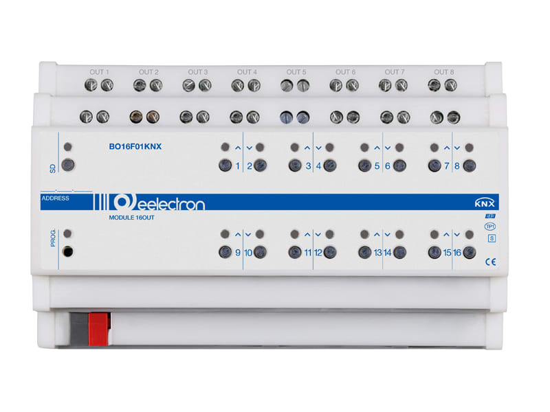 EELECTRON SPA - EEXBO16F01KNX-SD MODULO DIN UNIV. 16 OUT PLUS + CARD SD