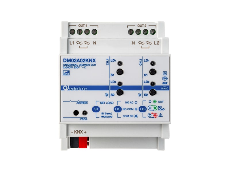 EELECTRON SPA - EEXDM02A02KNX DIMMER 2 CANALI - 300W