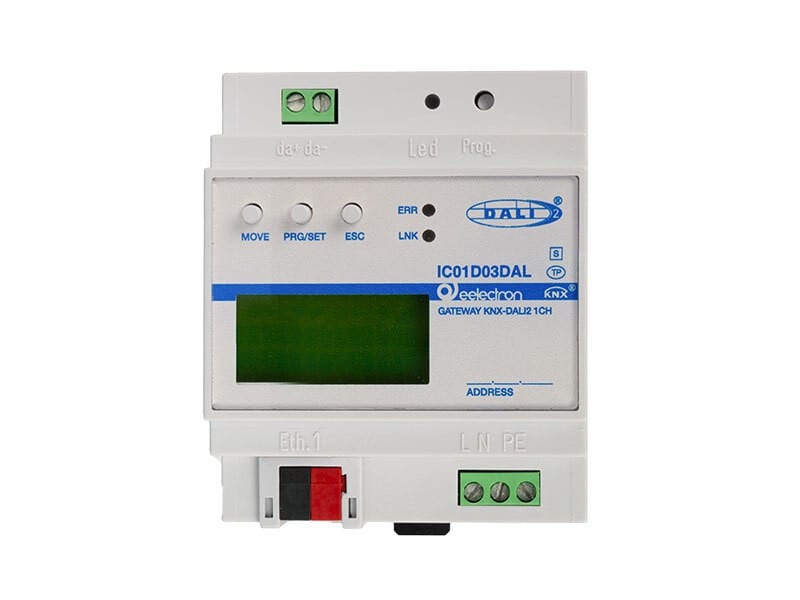 EELECTRON SPA - EEXIC01D03DAL KNX DALI-2 GATEWAY 1CH-MQTT