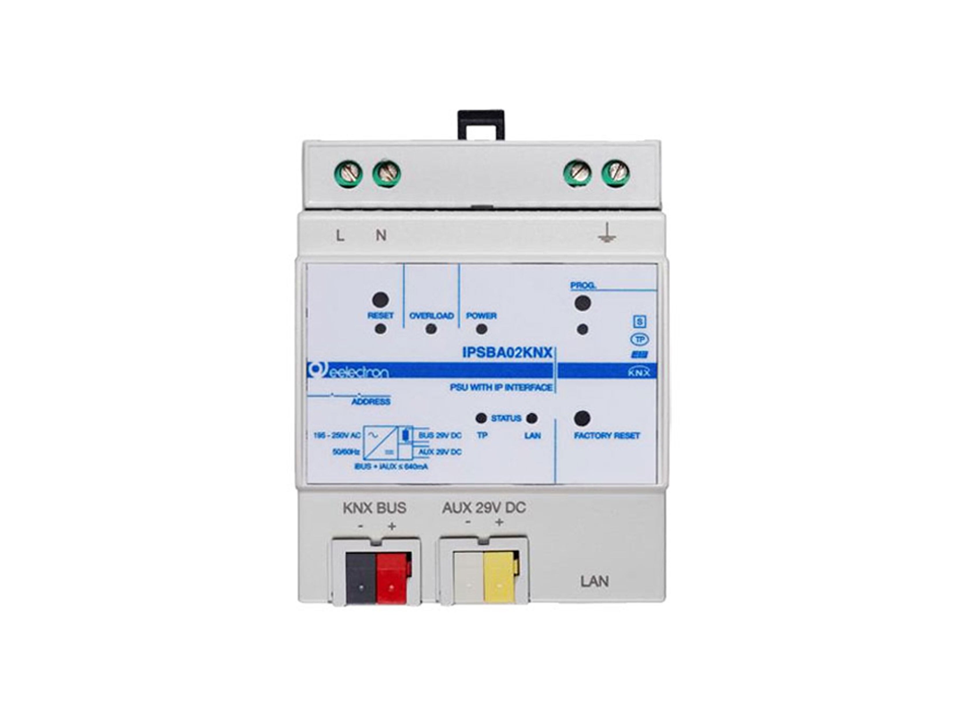 EELECTRON SPA - EEXIPSBA02KNX KNX BRIDGE INTERF.IP+ 640MA KNX SECURE