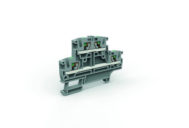 CABUR SRL - CBREFD400GR EFD.4/GR MORSETTO PASSANTE DUE PIANI
