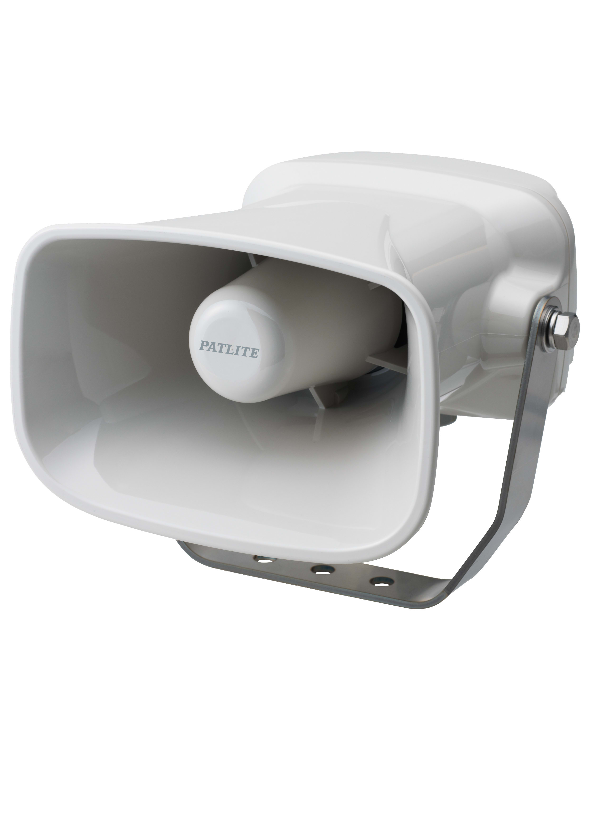PATLITE EUROPE GMBH - PMHEHS-M1TE Sirena di segnalazione acustica, bianca, 12-24VDC, 32CH, 110dB, IP65