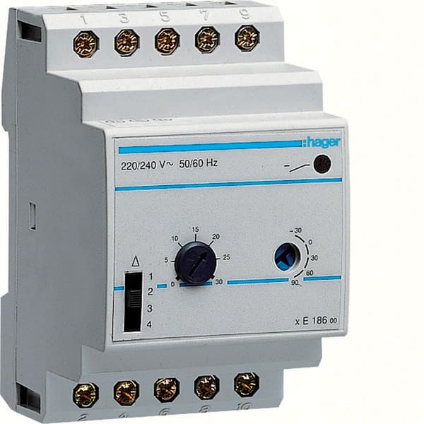 HAGER - HAGEK186 TERMOSTATO MULTISCALA 3M