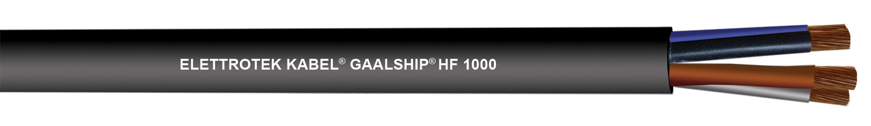 ELETTROTEK KABEL SPA - EKB12041G73030M15 MARINE HF 1000 BLACK 3X1.5