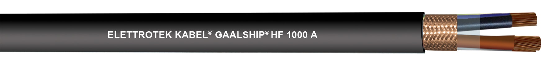 ELETTROTEK KABEL SPA - EKB12051G72041M60 MARINE HF 1000 A BLACK 4G6