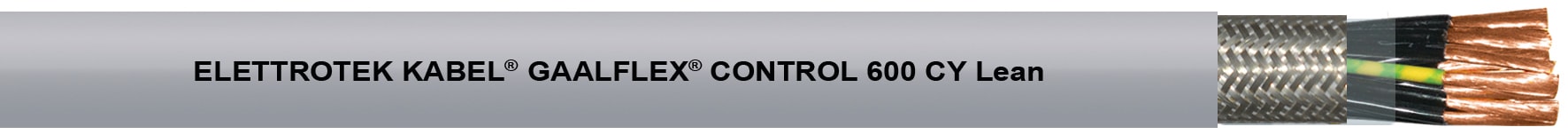 ELETTROTEK KABEL SPA - EKB31192H50041A08 CONTROL 600 CY GREY 4GAWG8