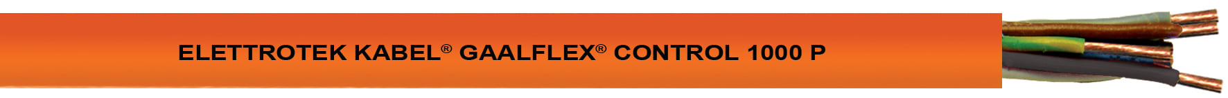 ELETTROTEK KABEL SPA - EKB31280GG2051M60 CONTROL 1000 P ORANGE 5G6.00