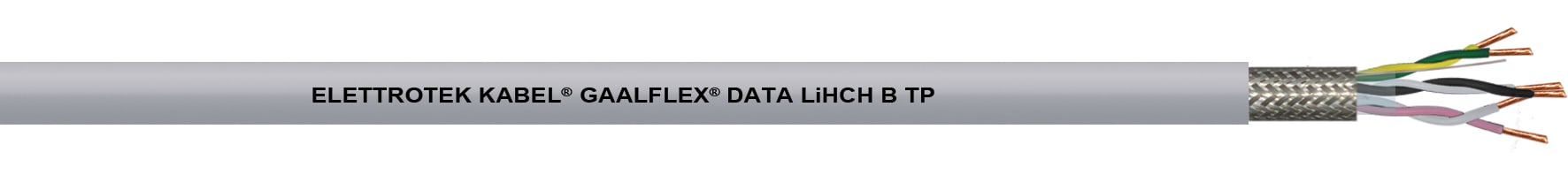 ELETTROTEK KABEL SPA - EKB35030D54042M05 DATA LIYCY(B)TP GREY 4X2X0.50 DIN