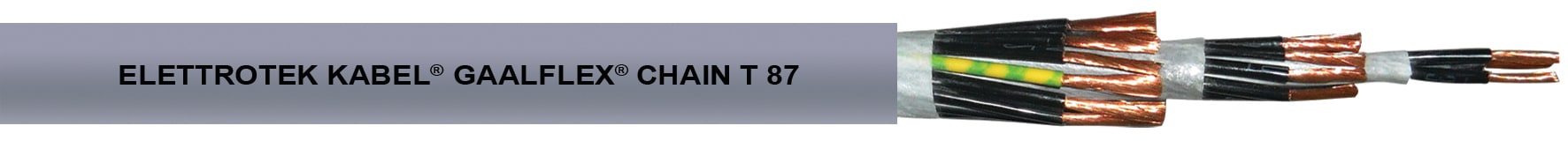 ELETTROTEK KABEL SPA - EKB36090F40121A18 CHAIN T 87 GREY 12GAWG18