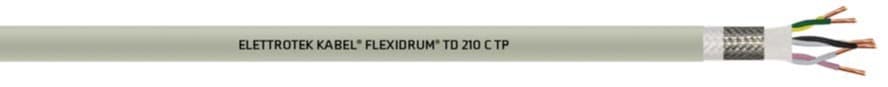 ELETTROTEK KABEL SPA - EKB36370C64022A19 TRACK TD 210 C TP GREY 2X2XAWG19