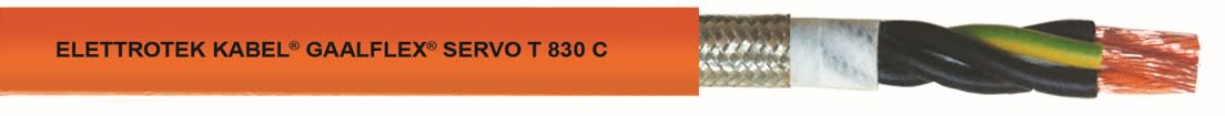 ELETTROTEK KABEL SPA - EKB37020HG0041A10 SERVO T 830 C ORANGE 4GAWG10