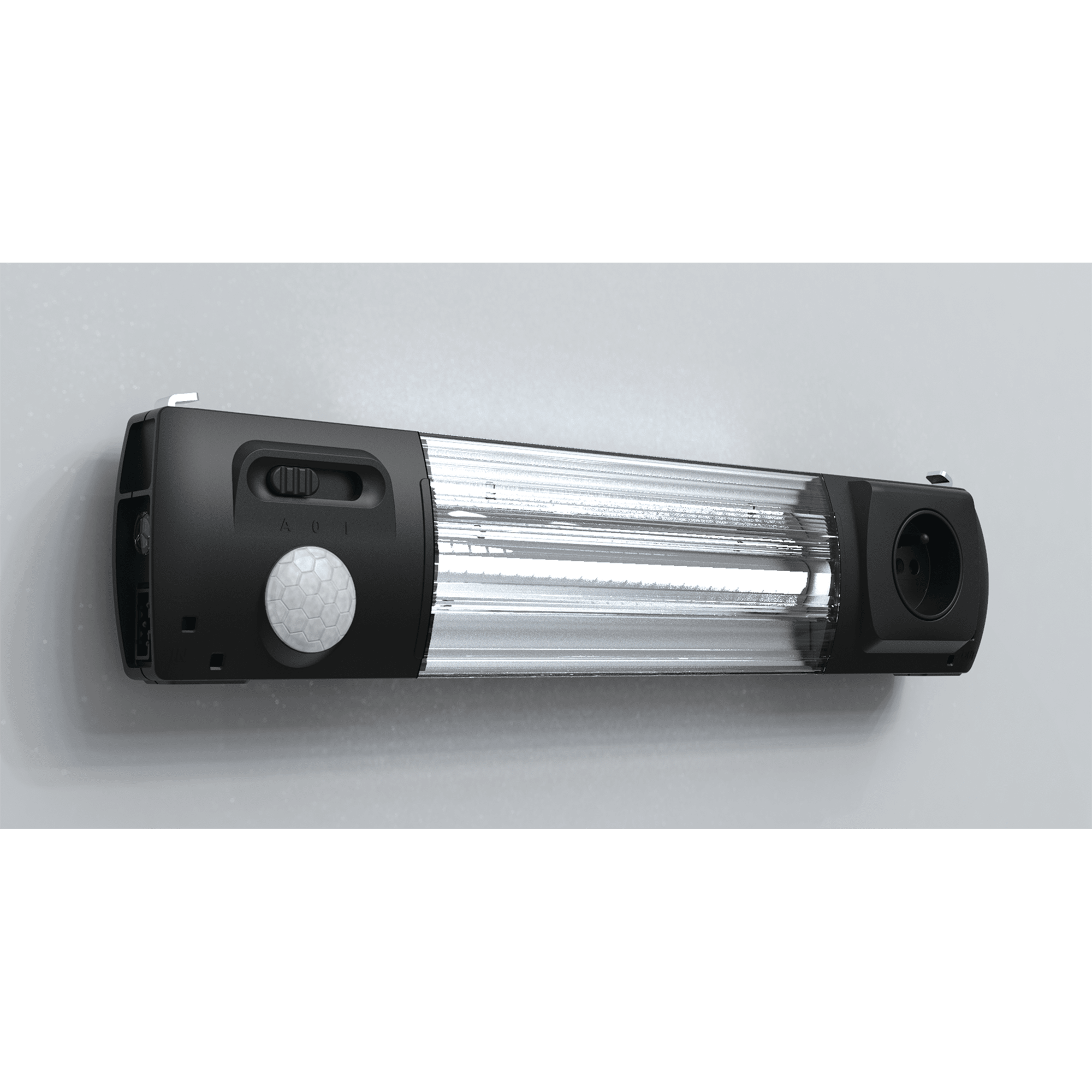 ELDON AUSTRIA GMBH - HOFEL1200MS-GB Luce 1200lm Mov.+presa corr.