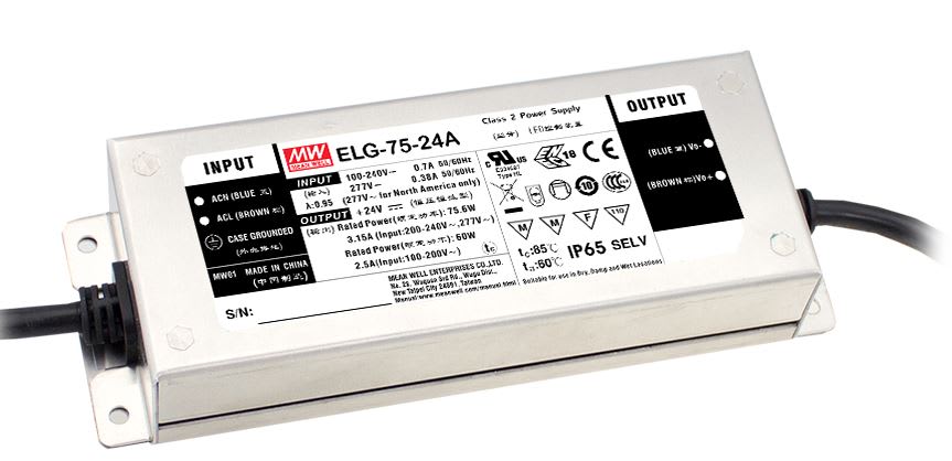 DIGIMAX SRL - DIXELG-75-48DA-3Y DRIVERLED 1050MA 75W IP67 DALI 100-305V