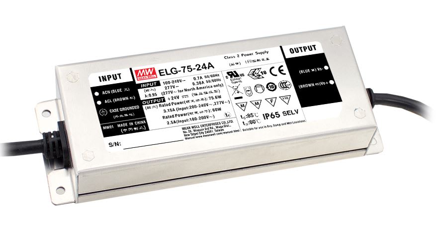 DIGIMAX SRL - DIXELG-75-42 DRIVER LED 42V 75W IP67 CON PFC 100-305V