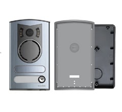 VIMAR SPA - VIW13K1 PLACCA A/V 1 TASTO ALLUMINIO