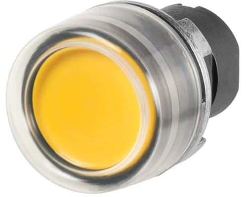 NEW ELFIN SRL - NEW020PICGG PULSANTE INT.C.GOMMA GIALLO