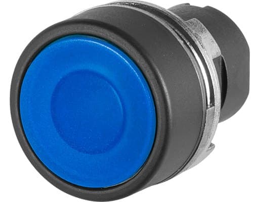 NEW ELFIN SRL - NEW020PLIBL PULSANTE LUM.INTERO BLU