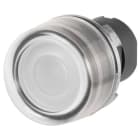 NEW ELFIN SRL - NEW020PLICGB PULSANTE LUM.INT.C.GOMMA BIANCO