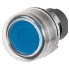 NEW ELFIN SRL - NEW020PLICGBL PULSANTE LUM.INT.C.GOMMA BLU