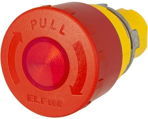 NEW ELFIN SRL - NEW020PTFALR PULS.EMER.FUNGO D.40 AGG.LUM. ROSSO