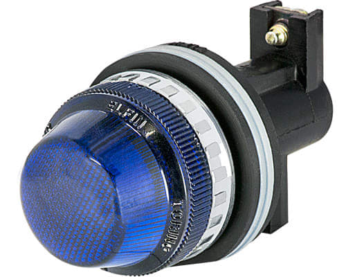 NEW ELFIN SRL - NEW030LE14BL LAMPADA SPIA E14 BLU