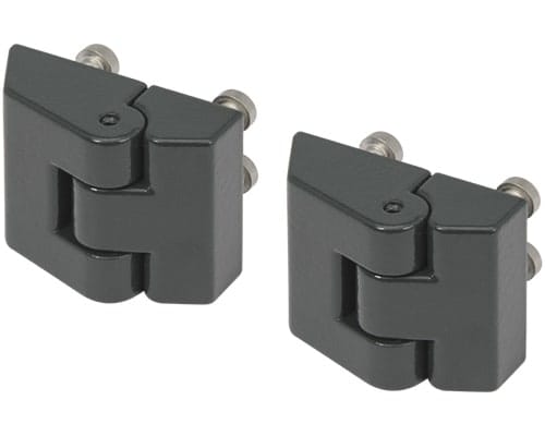 NEW ELFIN SRL - NEW040CF COPPIA CERNIERA PER CASSETTA PULS.