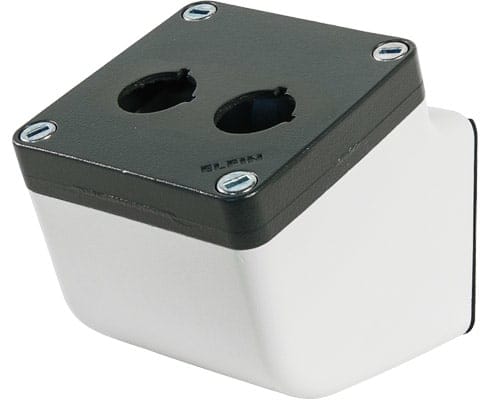 NEW ELFIN SRL - NEW040L0808-8EP2 CASS.COMANDO LEGGIO 85X85X85 2F