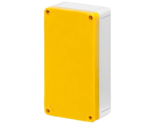 NEW ELFIN SRL - NEW080C0918-5G CASSETTA TPLAST.94X180X57 C.GIALLO