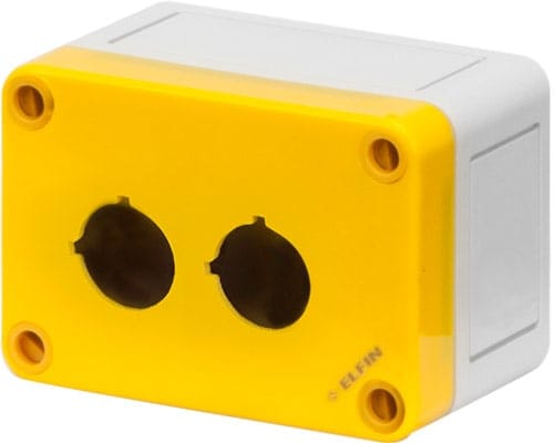 NEW ELFIN SRL - NEW080CS0609-5GP2 CASSETTA PS 65X94X57 COP.GIALLO 2F