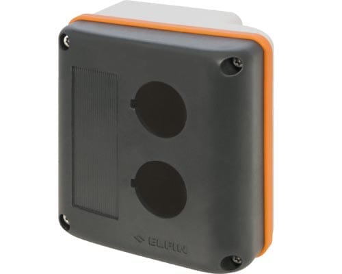NEW ELFIN SRL - NEW080E90-P2 PULSANTIERA ERGO.90MM 2 FORI