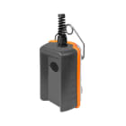 NEW ELFIN SRL - NEW080R140-P1 PULS.REMOTA 140MM GRIGIA 1 FORO