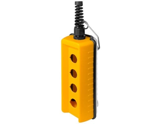 NEW ELFIN SRL - NEW080R200-GP4 PULS.REMOTA 200MM GIALLA 4 FORI