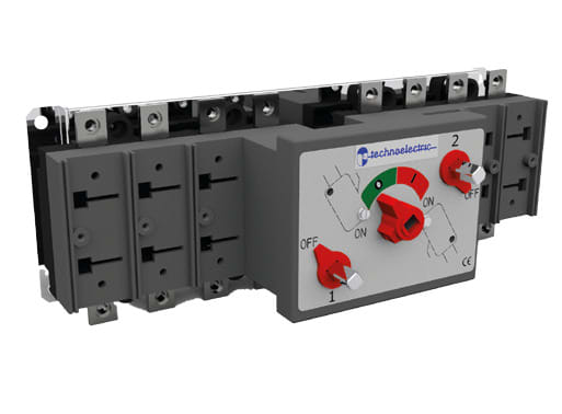 TECHNOELECTRIC SRL - TEH110156 INTERRUTTORE ORIZZONTALE CON MANIGLIA BL