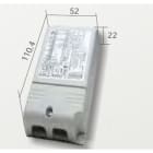 ELCOM SRL - EOW03155 DRIVER 250-700MA 20W 1.10V-PUSH IP20