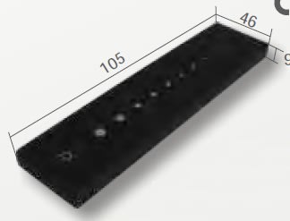 ELCOM SRL - EOW09282 REMOTE CONTROL MONO RF (1 ZONE) 6V