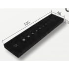 ELCOM SRL - EOW09282 REMOTE CONTROL MONO RF (1 ZONE) 6V