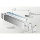 ELCOM SRL - EOW14280-01L10 PROFILO 3031 BIANCO L=1000MM