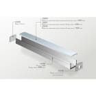 ELCOM SRL - EOW14285-02L40 PROFILO 1508 NERO L=4000MM