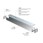 ELCOM SRL - EOW14285-L10 PROFILO 1508 ALL. L=1000MM