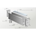 ELCOM SRL - EOW14402-01L20 PROFILO 4240 BIANCO L=2000MM