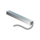 ELCOM SRL - EOW1508-S00L20 KIT 1508 SATINATO ALL. L=2000MM