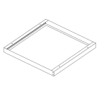 ELCOM SRL - EOW18035 CASE A PLAFONE (CARTER) 1200X30 BIANCO