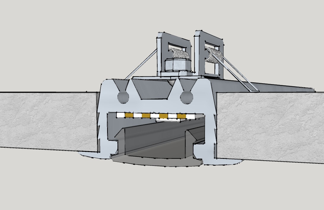 ELCOM SRL - EOW2612-O02L20 KIT 2612 OPALE NERO L=2000MM